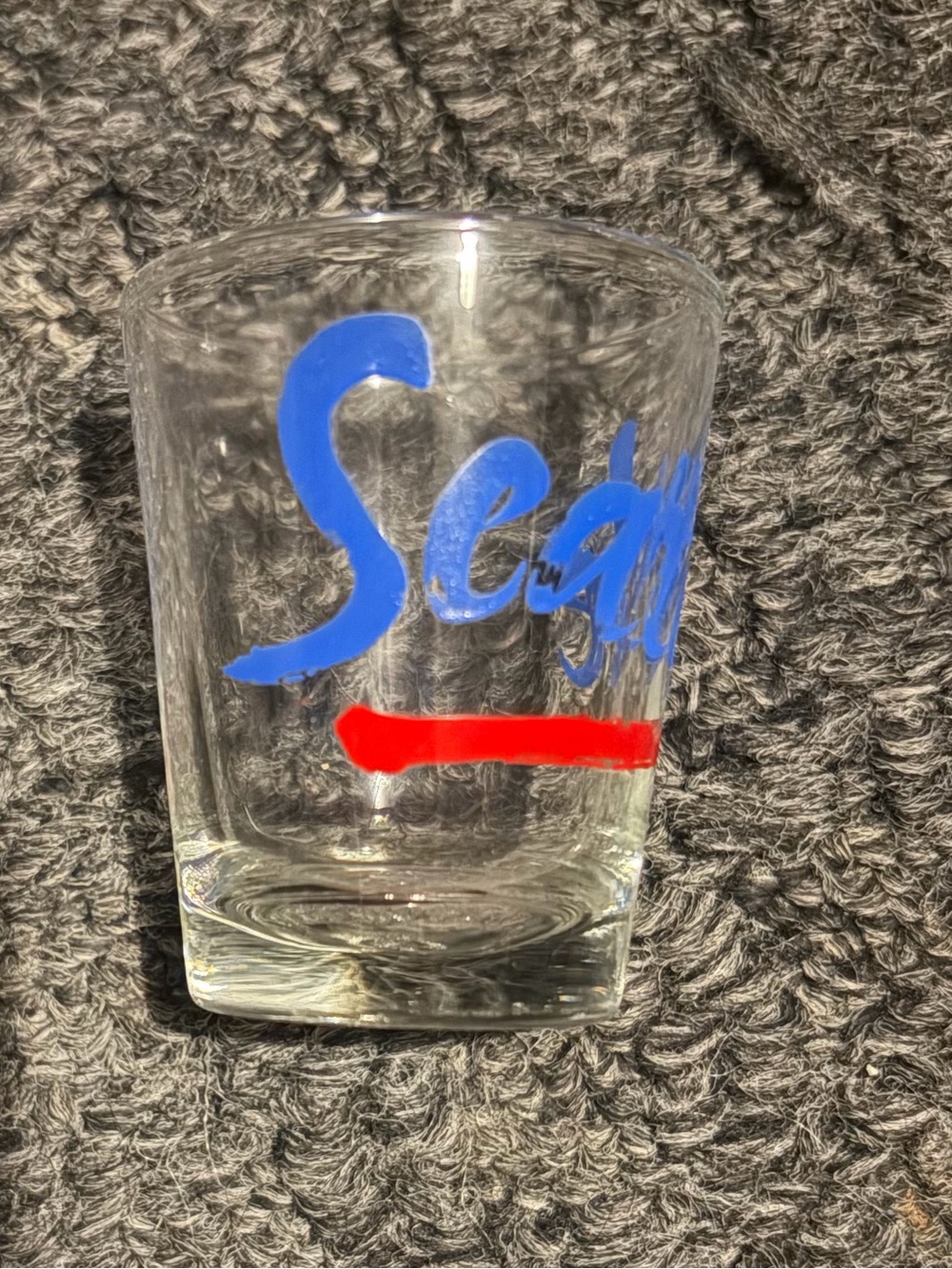 Seattle shot glass.